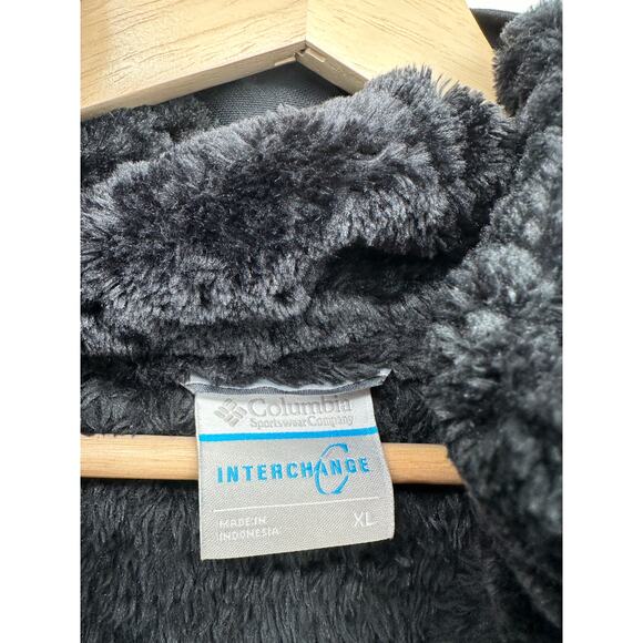 Columbia Womens Black Bugabo III Fleece Interchange Jacket Size XL Warm Winter - Picture 6 of 9